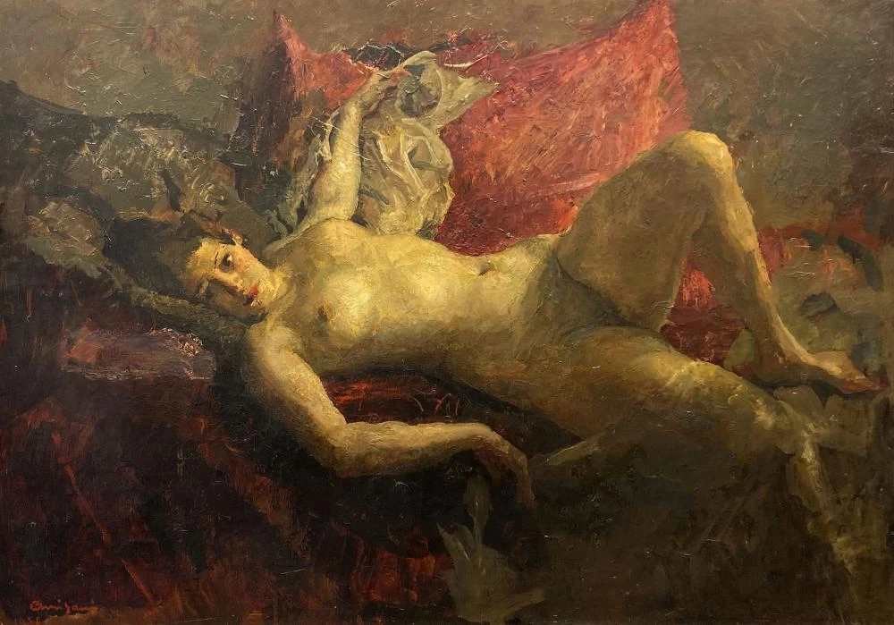 Nudo di donna disteso